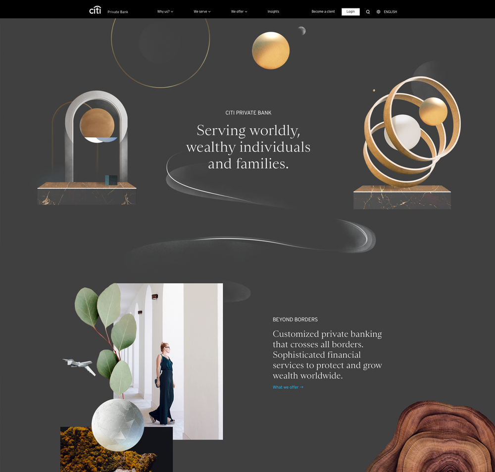 Citi Private Bank illustrations view 1